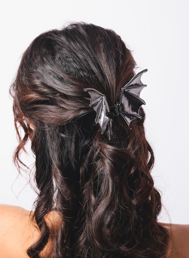 Sacina Gothic Punk Emo Grunge Bat Wing Hair Clip, Gothic Grunge Emo Hair accessories, Goth Jewelry for Women - Image 2