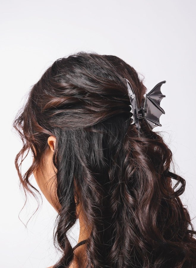 Sacina Gothic Punk Emo Grunge Bat Wing Hair Clip, Gothic Grunge Emo Hair accessories, Goth Jewelry for Women - Image 3