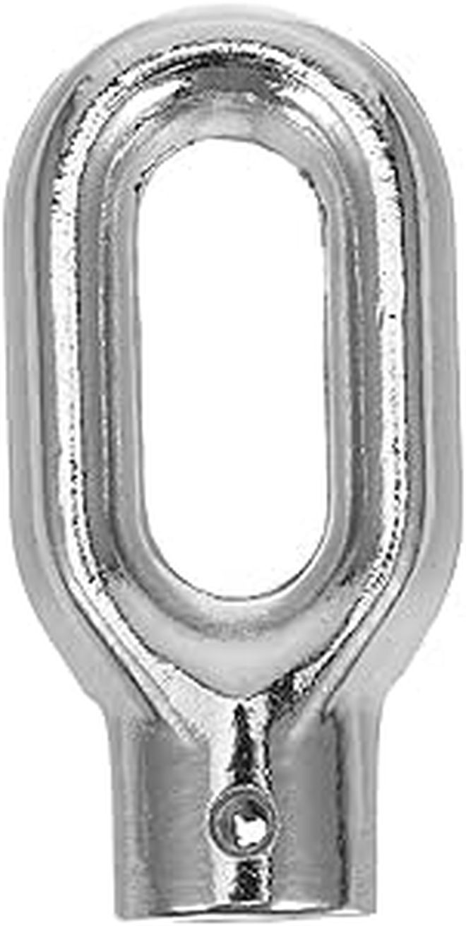 Aluminum Alloy Awning Ring Hook 2 Pack for Retractable Patio Outdoor Use Silver - Image 1