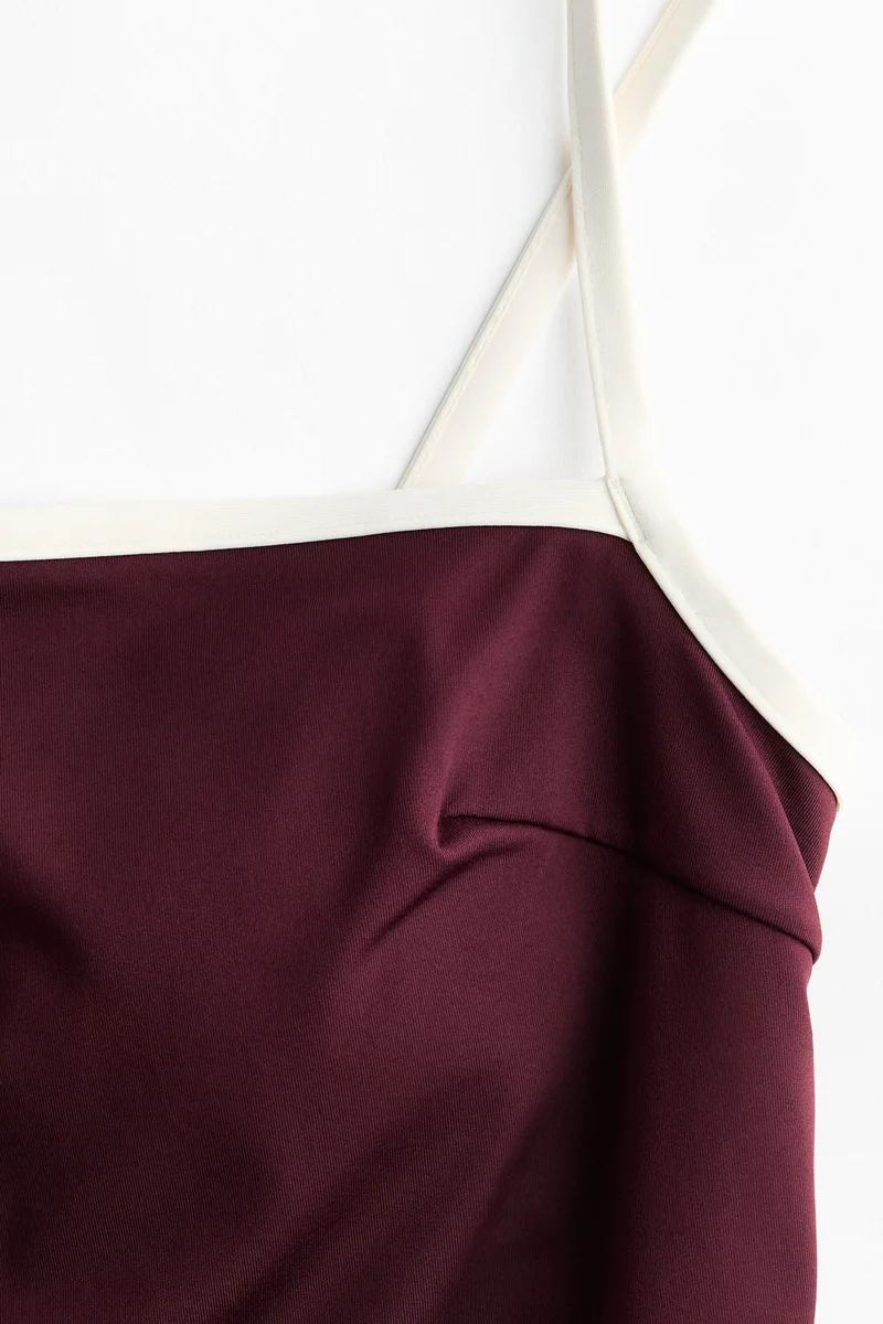 H&M Padded-cup High Leg swimsuit