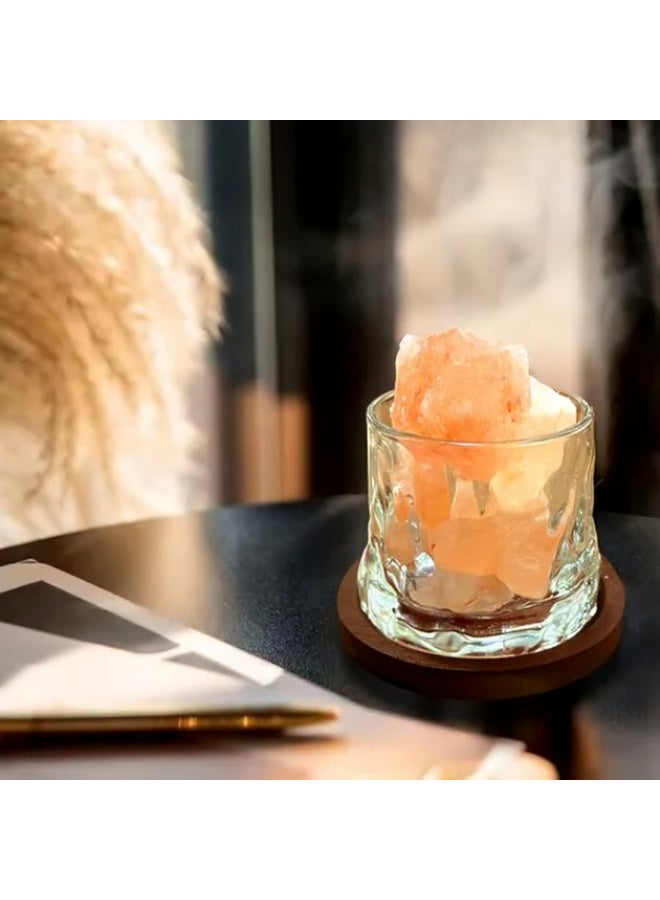 ARABIQO Himalayan Salt Crystal Diffuser Gift Set with Fragrance Oil | Natural Healing Crystal Aroma Stone Diffuser & Bedside Lamp | Relaxing Bedroom Lamp & Home Decor Gift - Image 3