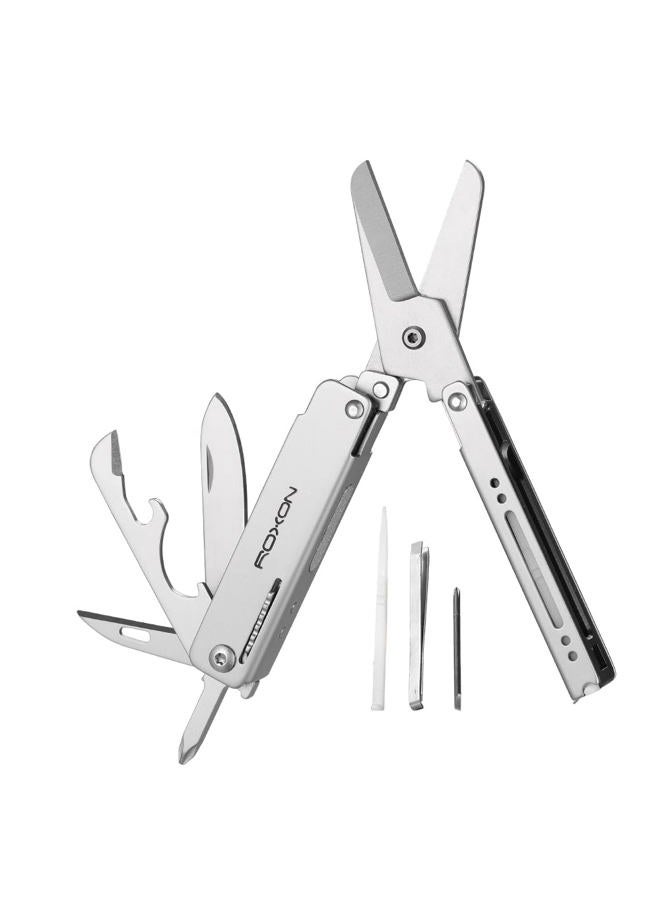 ROXON M3 13 in 1 Multi Tool EDC Knife And Scissors with Toothpick & Tweezers Practical Small and Exquisite - Image 1