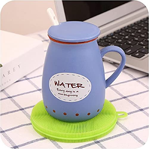 SBA PRIME SBAPRIME Multi-Purpose Silicone Kitchen Scrub Brush for Dishes Pots Fruits Vegetables & Non-Stick Pan | 5 Color Scrubber - Image 4