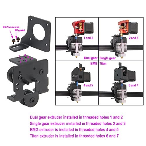 Befenybay Upgrade Direct Extruder Easy Print Flexible Filament for Ender 3 Neo/Ender 3 Max Neo 3D Printer (Plate) - Image 4