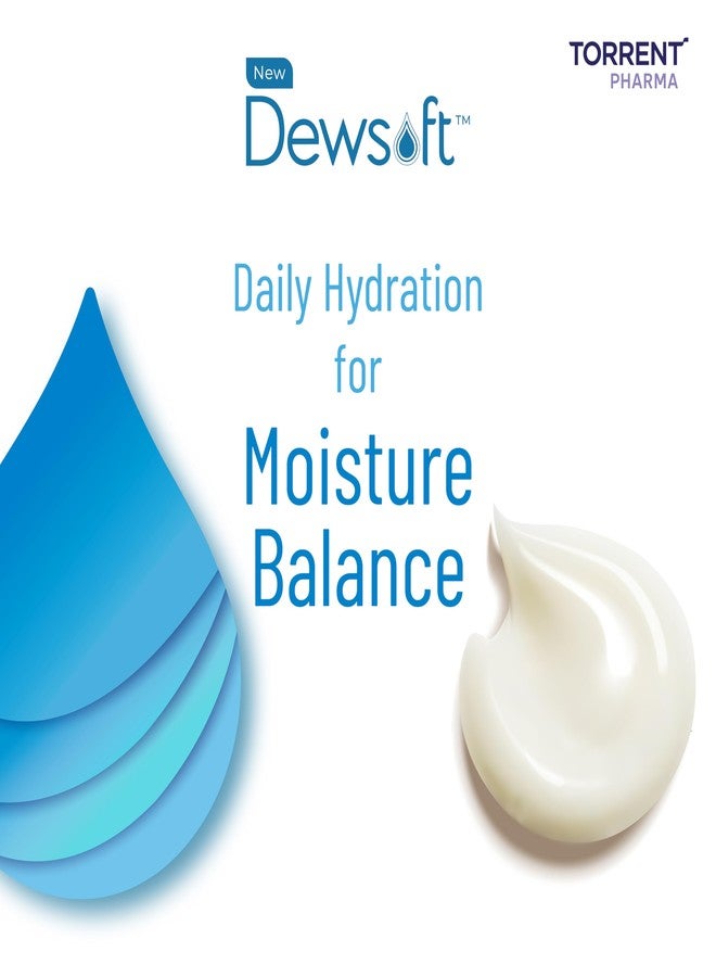 Torrent Dewsoft Moisturising Cream 150g with Coconut & Aloe for Daily Hydration - By Torrent Pharma - Image 4
