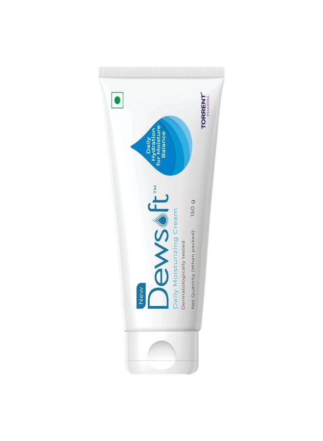 Torrent Dewsoft Moisturising Cream 150g with Coconut & Aloe for Daily Hydration - By Torrent Pharma - Image 1