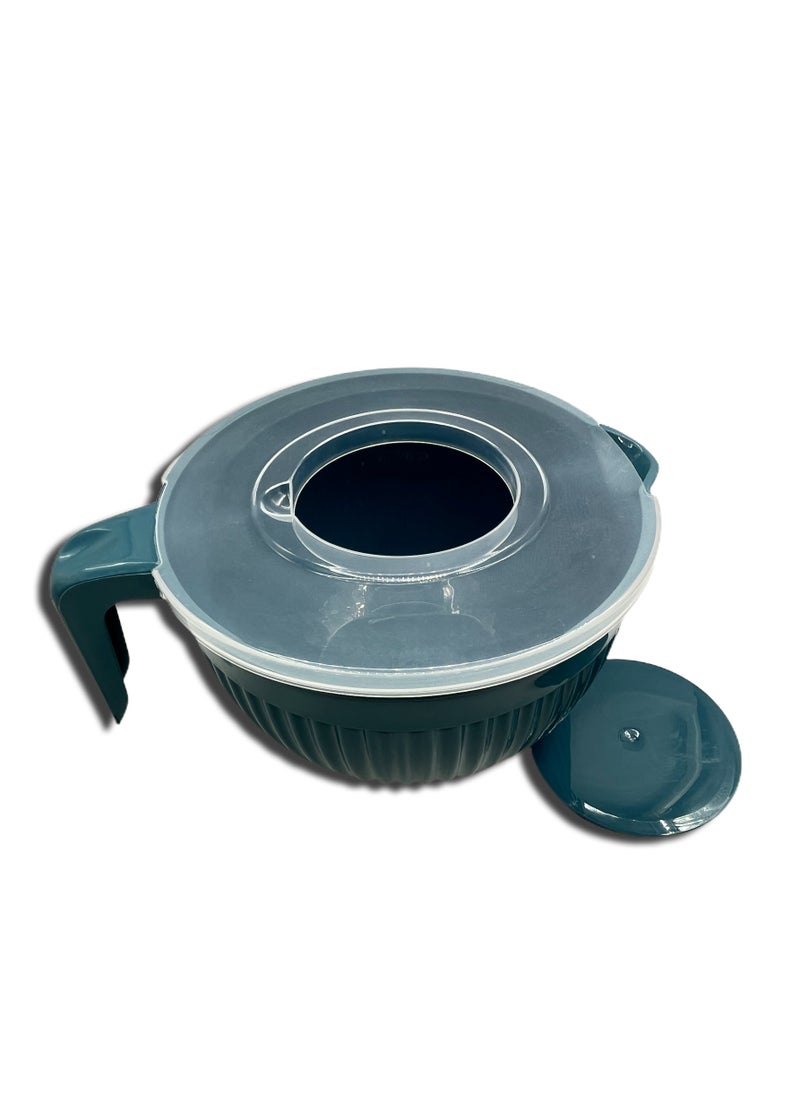 Excellent Houseware - Mixing Bowl With A Lid Blue - Image 1