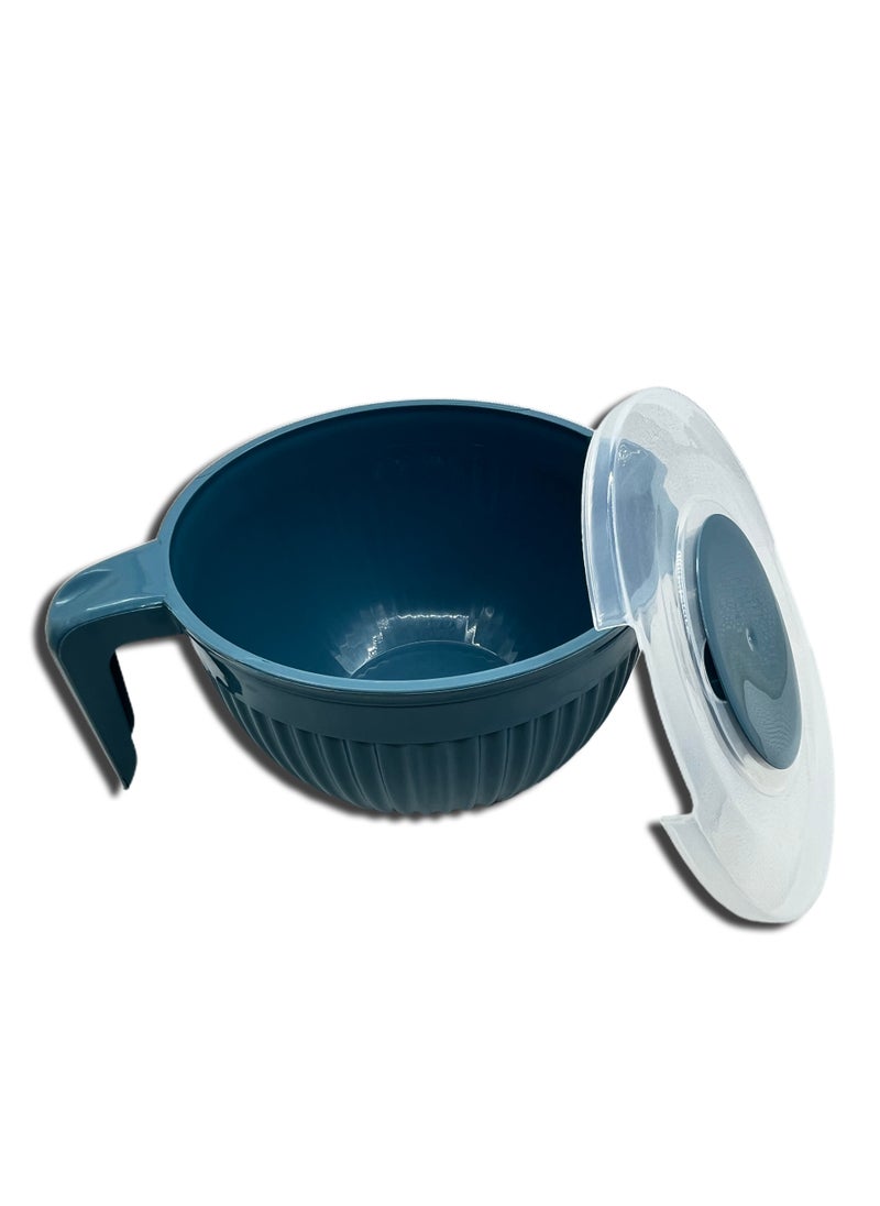 Excellent Houseware - Mixing Bowl With A Lid Blue - Image 1