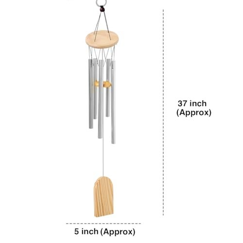 Crystu Fengshui Deep Sound Wind Chime, Wind Chimes for Home Decoration, Wind Chimes for Home Big Size - Image 5