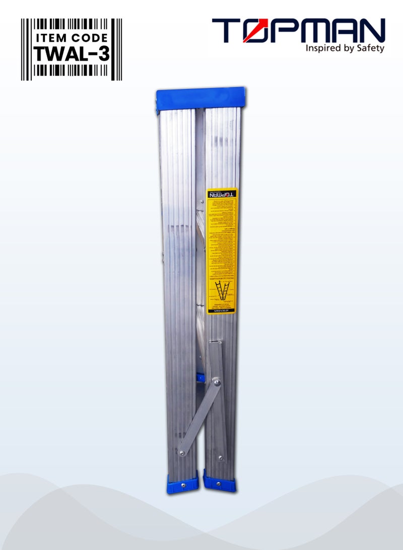 TOPMAN Two Way Aluminium Ladder 3 Steps - Image 3