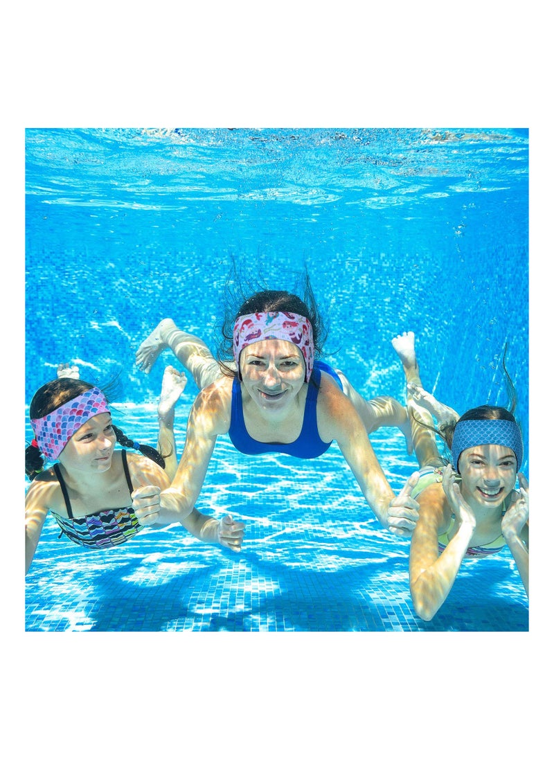 Generic - Adjustable Swimming Headband Set - 4 Pieces Ear Protection Bands for Kids and Adults, Ideal for Surfing, Bathing, and Kayaking to Keep Water Out of Ears. - Image 1