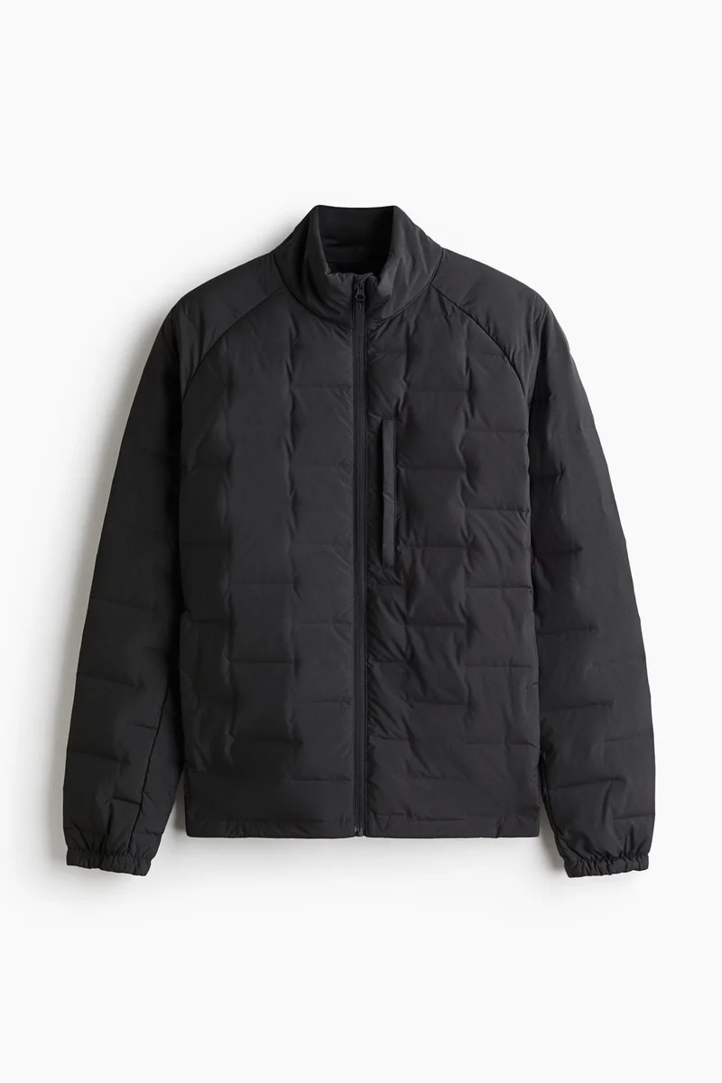 اتش اند ام جاكيت مبطن بقصّة عادية من نسيج ثيرمو موف™