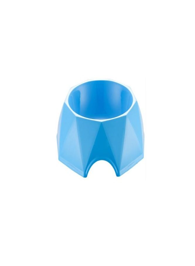 وعاء بلاستيك على شكل ماسة (L) 23.5 * 23.5 * 7.2 سم - أزرق - Image 1