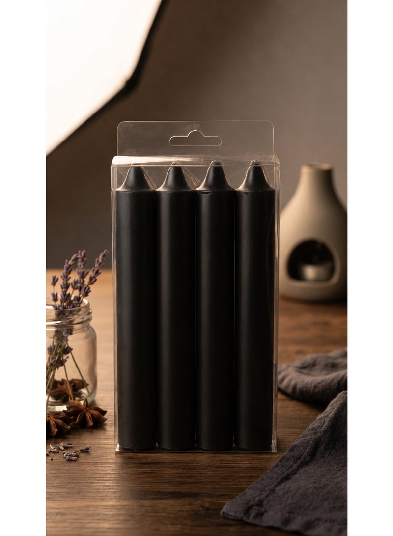 A set of scented candles made from natural plant extracts - tall candles in elegant packaging for relaxation and special occasion gifts - Image 2
