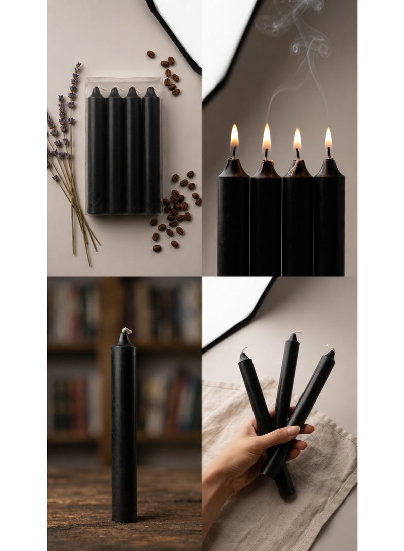A set of scented candles made from natural plant extracts - tall candles in elegant packaging for relaxation and special occasion gifts - Image 1