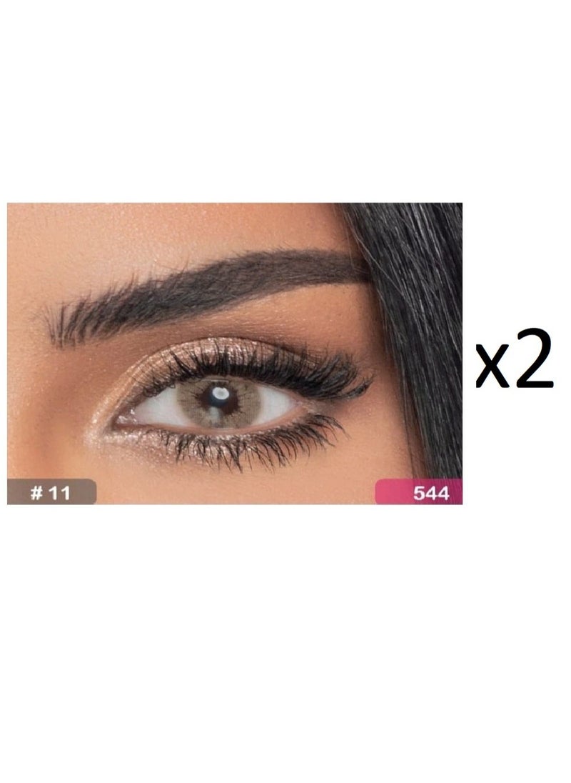 سندريلا ايز عدسات عيون - شهر العسل 11 (2 قطعة)  - Image 1