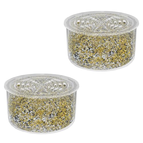 Varycony 2 Pack Shower Head Filter Replacement Cartridge Compatible with All Canopy Handheld & Fixed Filtered Shower Head, Water Softener Filter for Hard Water, Reduce Chlorine and Harmful Substances - Image 1