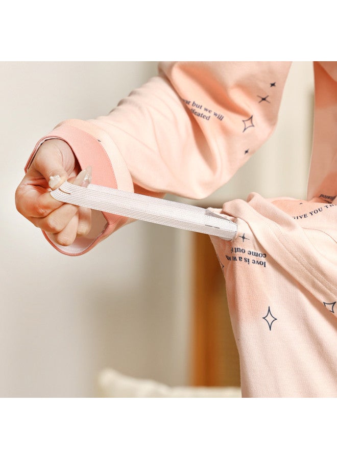 Fenton nursing Pajama Set For Maternity & Postpartum With Side Openings - Women's Loungewear - Image 5