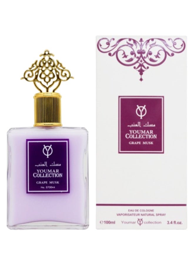 YOUMAR 6 Pieces Youmar Grape Musk Number 070044 Perfume 100ML - Image 2