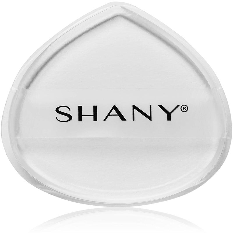 SHANY Stay Jelly Silicone Sponge  Clear  NonAbsorbent Makeup Blending Sponge for Flawless Application with Foundation  CONE