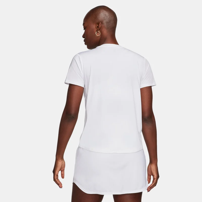 Nike White Women's One Classic Dri-FIT Training T-Shirt for Women | Best Price UAE