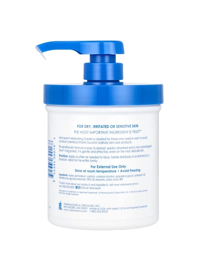 Vanicream, Moisturizing Cream, For Sensitive Skin, 1 lb (453 g) - Image 2