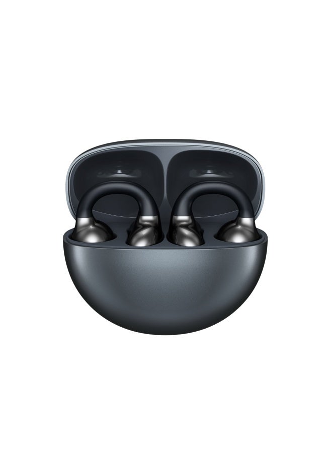 Rsilou R3021 Open Ear Wireless Bluetooth Earbuds, No Ear Canal Insertion, Comfortable Fit, Clear Sound, Touch Control, Type-C Charging, iOS And Android – Black - Image 2