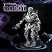 CSNRHG Mechanical Skeleton Robot Building Block Toy 692Pieces Twistable Body and Poseable Design can be Driven by Hand or Motor Creative STEM Toy for Kids and Adults - Image 4