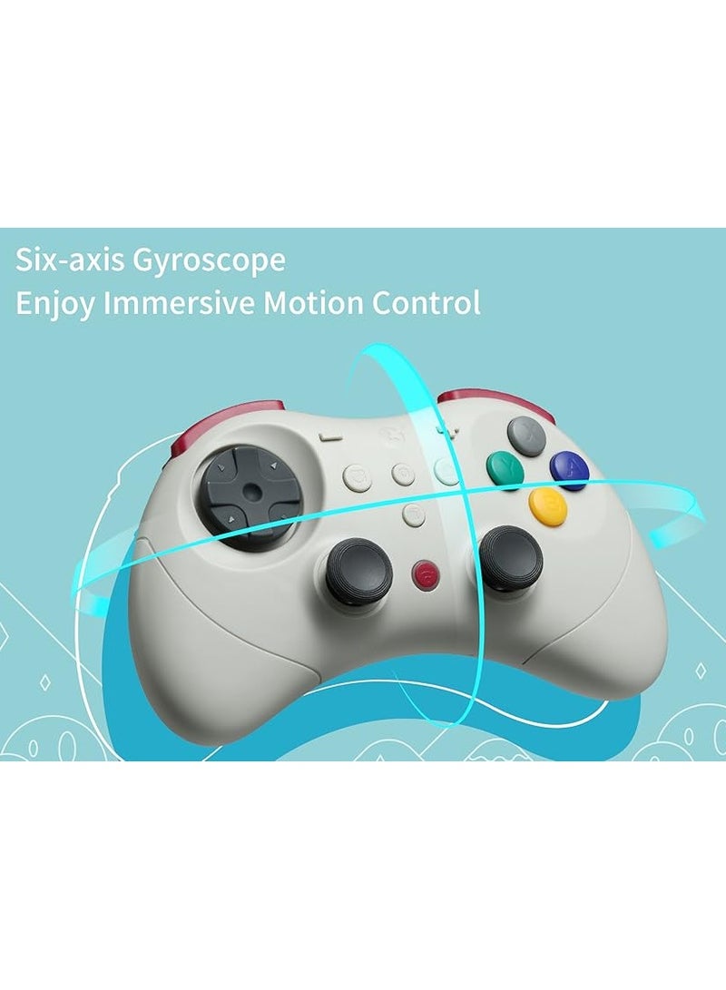 GuliKit Elves 2 Pro Wireless Controller for Nintendo Switch 2 / Switch, Windows PC & Mobile – Hall-Effect Joysticks (Anti-Drift), 1000Hz Wired on PC, 170Hz Low-Latency Bluetooth, Maglev HD Rumble, Gyro, Turbo, Carry Case. - Image 5