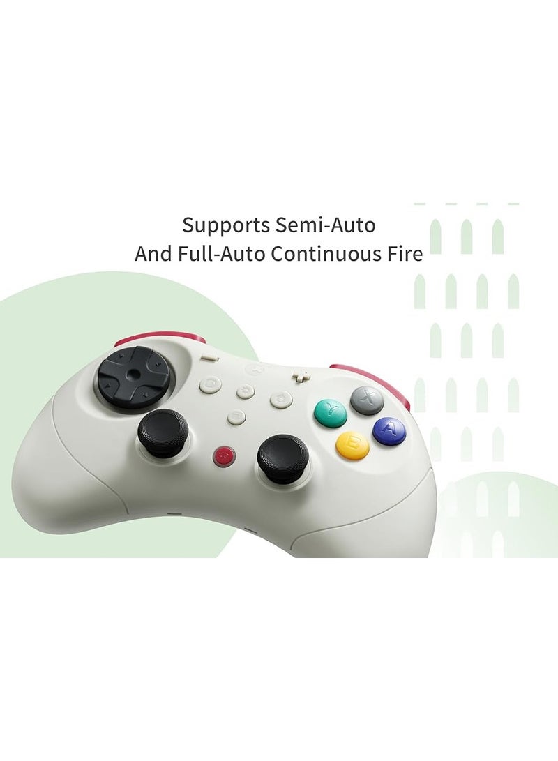 GuliKit Elves 2 Pro Wireless Controller for Nintendo Switch 2 / Switch, Windows PC & Mobile – Hall-Effect Joysticks (Anti-Drift), 1000Hz Wired on PC, 170Hz Low-Latency Bluetooth, Maglev HD Rumble, Gyro, Turbo, Carry Case. - Image 4