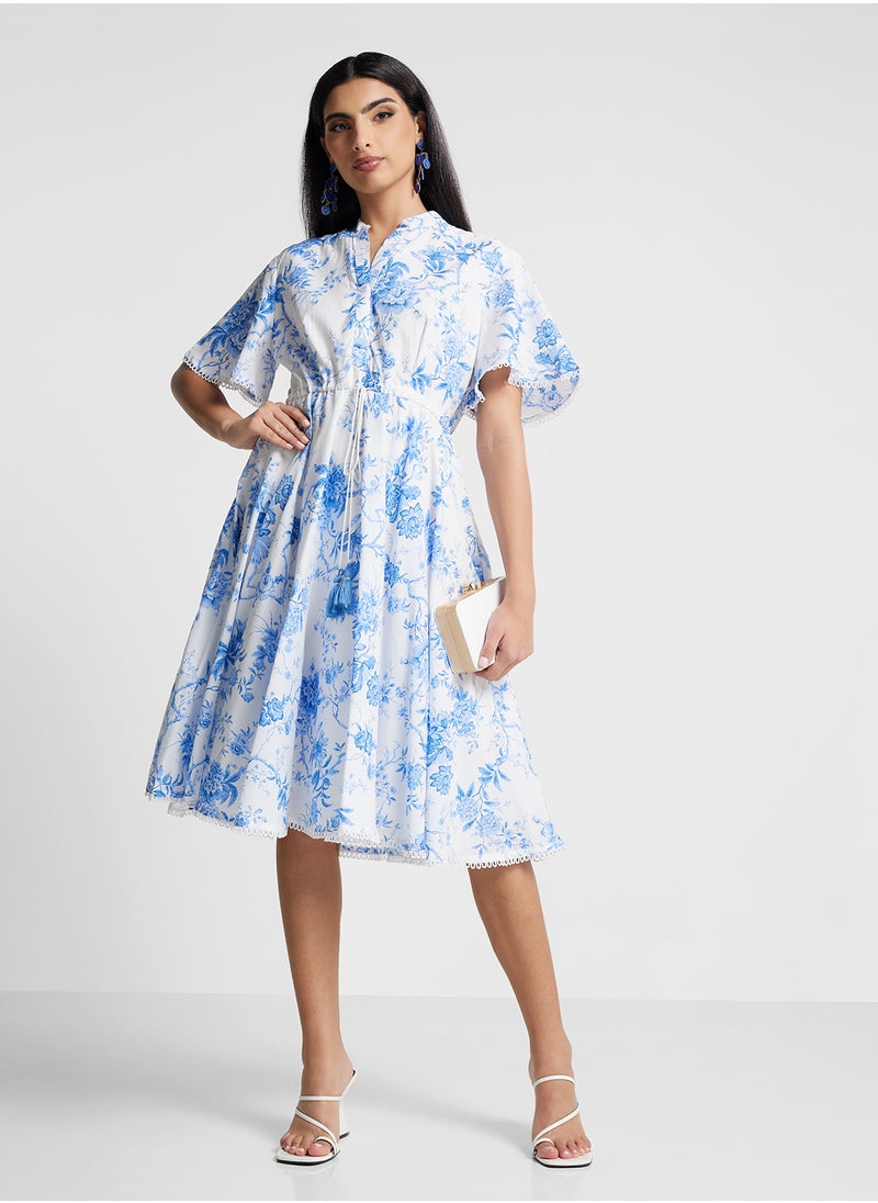 Biba - Printed Dress - Image 1