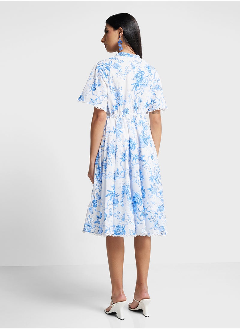 Biba - Printed Dress - Image 1