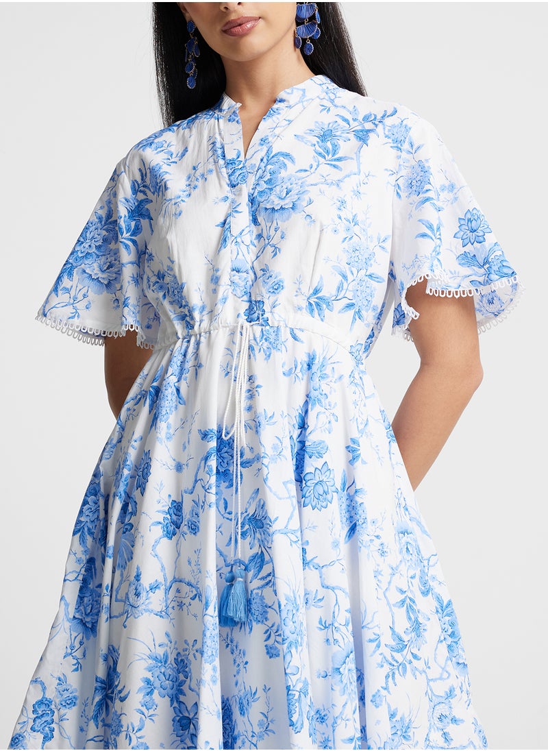 Biba - Printed Dress - Image 1