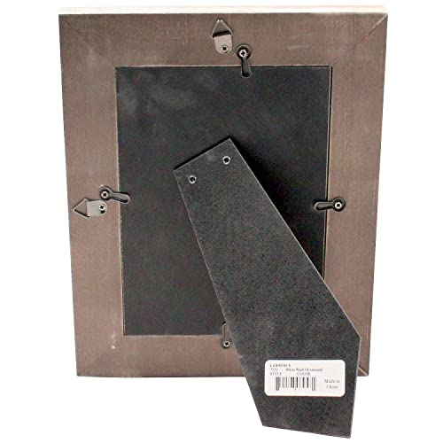 Lawrence Frames 4x6 Washed Gray Picture Frame - Image 3