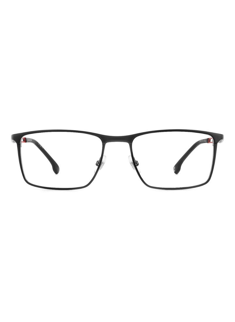 Carrera Men's  Rectangular Shape Stainless Steel Sunglasses Carrera 8898  38 - Lens Size: 38.1 Mm - Mt Blk Rd  - Image 3