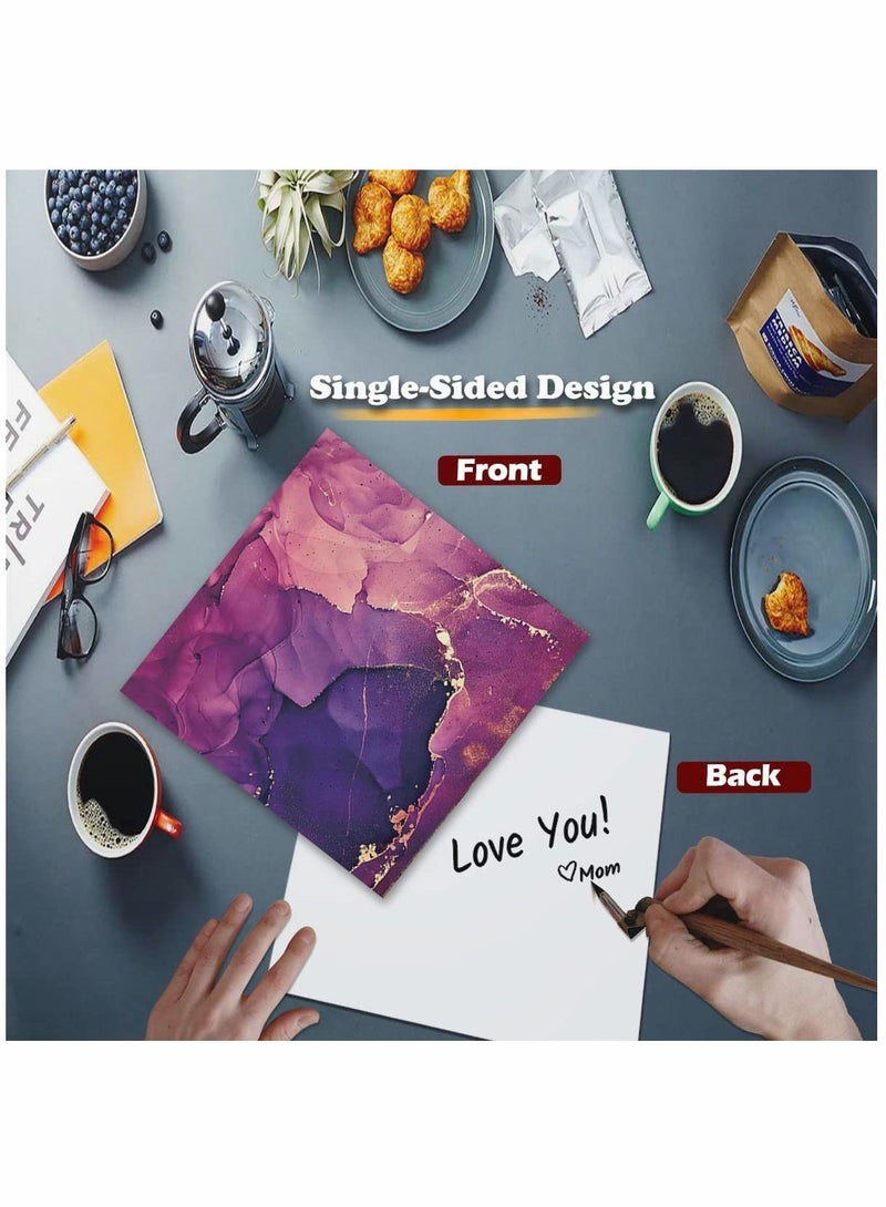 SYOSI 24 Sheets Scrapbook Paper Set, 6*6in Cardstock Pads, Single Sided Decorative Craft Paper for Order Scrap DIY Photo Albums, Writing, Card Making - Image 4