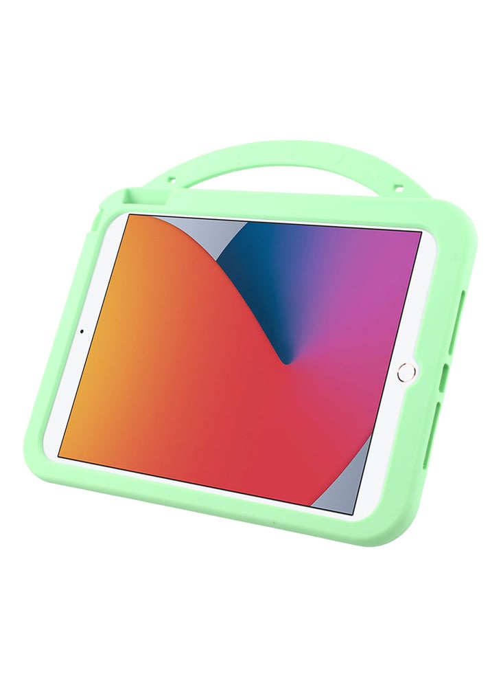 Silicone Case for iPad 10.2 (2021)/(2020)/(2019)/iPad Air 10.5 inch (2019)/Pro 10.5-inch (2017) Rotating Kickstand Hand Grip Cute Tablet Cover - Image 3