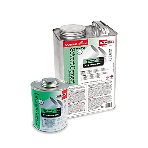 Rectorseal ركتور سيل 55985 ربع شفاف PVC أنبوب 633L لاصق PVC منخفض المركبات العضوية المتطايرة - Image 2