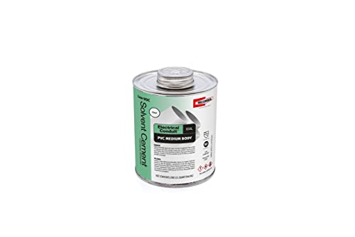 Rectorseal ركتور سيل 55985 ربع شفاف PVC أنبوب 633L لاصق PVC منخفض المركبات العضوية المتطايرة - Image 3