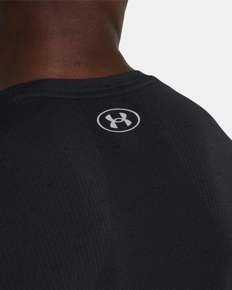 UNDER ARMOUR Black Men's Vanish Seamless Training T-Shirt for Men | Best Price UAE