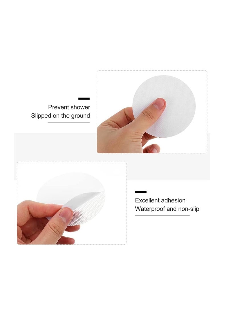 ECVV ECVV 24PCS Non-Slip Bathtub Stickers - Safety Adhesive Decals with Silicone Scraper for Bath Tubs, Showers, Stairs & Ladders(Clear)  - Image 5