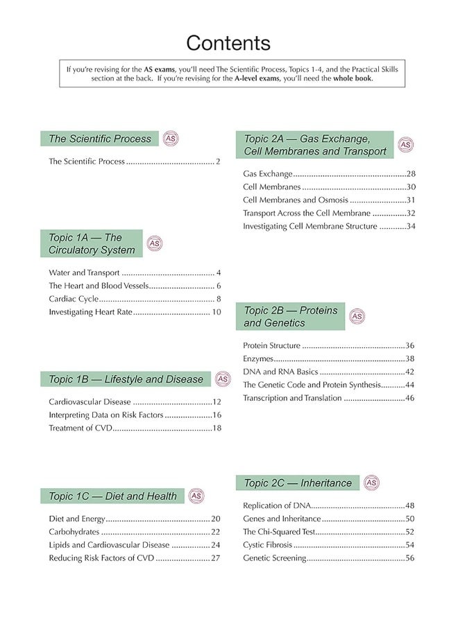 A-Level Biology: Edexcel A Year 1 & 2 Complete Revision & Practice with Online Edition - Image 3