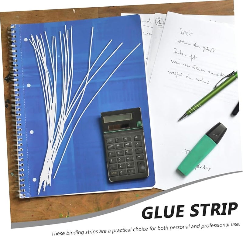 Hot Melt Glue Strips 20pcs for Book Binding Photos Documents Easy to Use Adhesive - Image 5