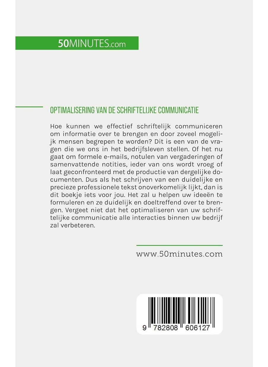 Optimalisering van de schriftelijke communicatie: Technieken en tips om ideeën duidelijk en doeltref  - Image 2