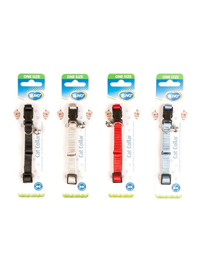 Duvo High Quality And Adjustable Nylon Cat Collar Multicolour 20-30cm - Image 2