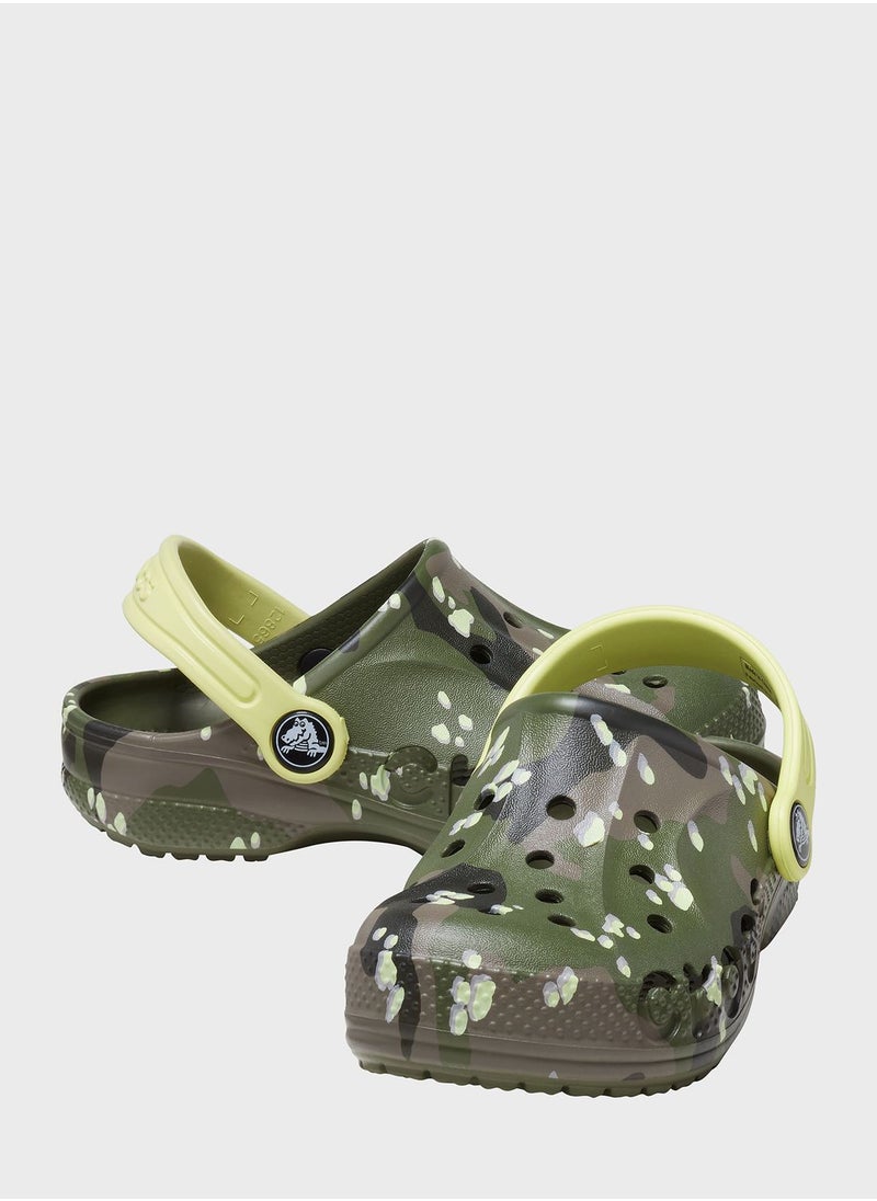 crocs - Kids Baya Graphic Clog Sandals - Image 1