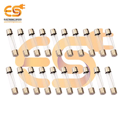 Electronicspices Electronic Spices 15a 250v 6mm X 30mm Fast Acting Glass Tube Cartridge Fuse Pack of 20pcs - Image 5
