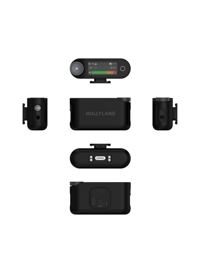 هولي لاند ميكروفون لافاليير لاسلكي Hollyland LARK MAX 2 إصدار Ultimate كومبو - Image 3