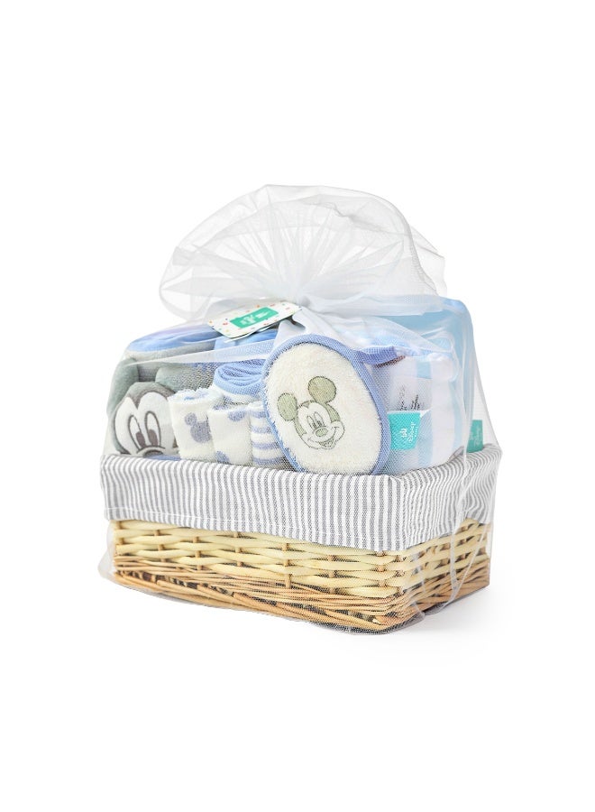 Disney Mickey Mouse Baby Essentials 10-Piece Gift Basket Set - Image 3