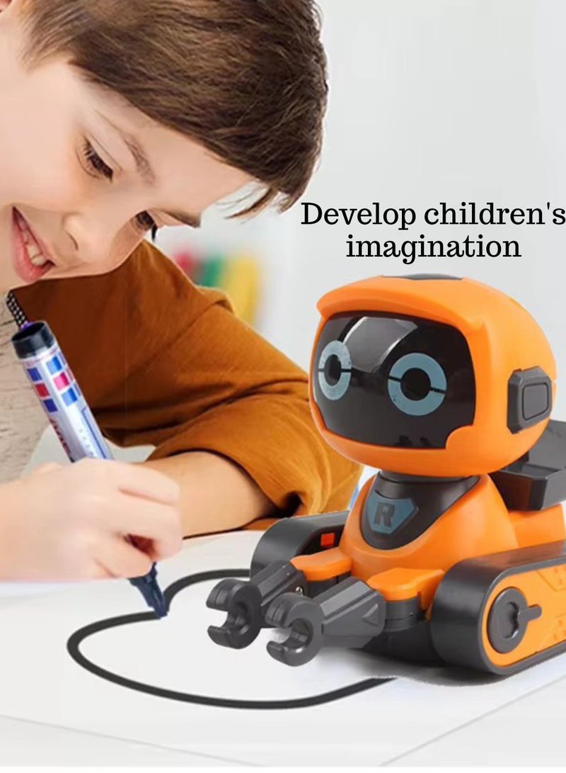 Early education intelligent robot, cute and fun line-drawing robot with sound effects, kid's toy gift  - Image 5